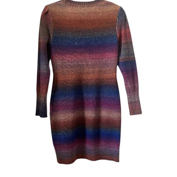 Shoshanna Ridley Ombre Ribbed Knit Sweater Dress Size S - Picture 3 of 9